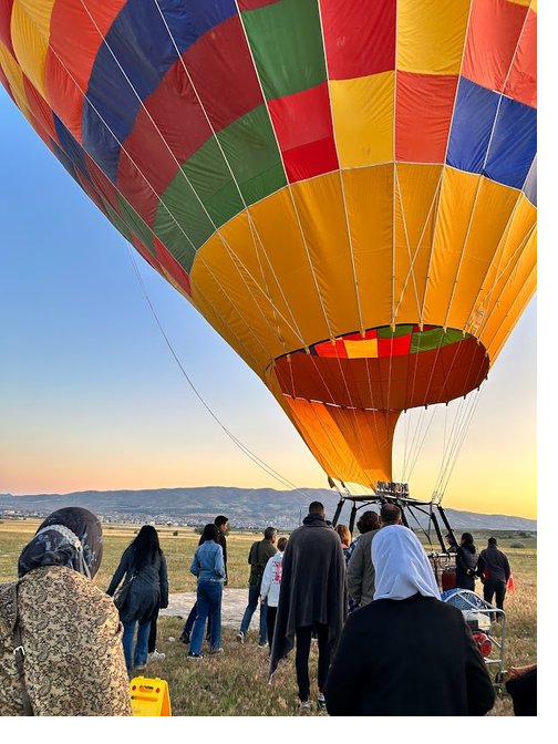 INORC tethered hot air balloon training