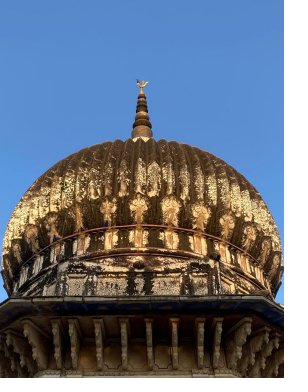 Gold temple dome detail