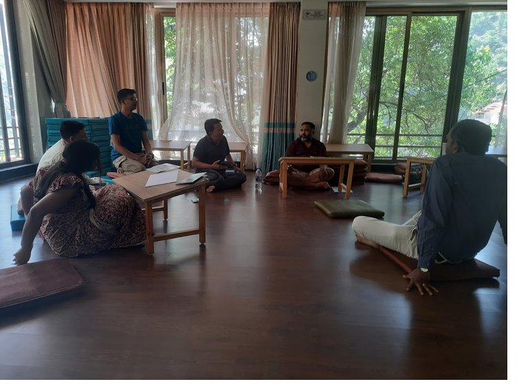 Yonmengaiki workshop discussion
